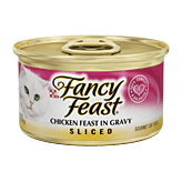 Fancy Feast&nbsp;Cat Food&nbsp;Sliced Chicken Feast In Gravy Full-Size Picture